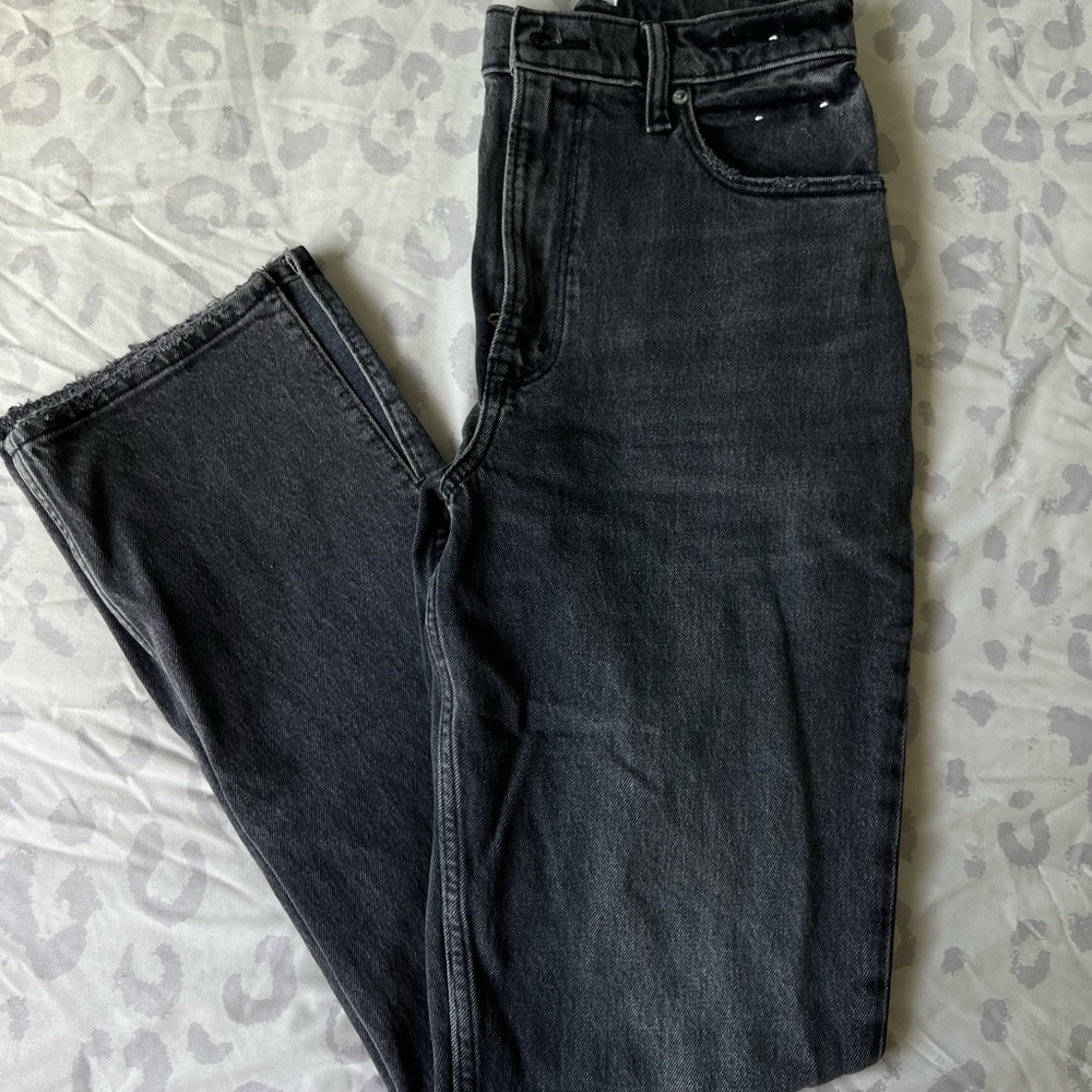 Abercrombie ultra high rise 90s straight